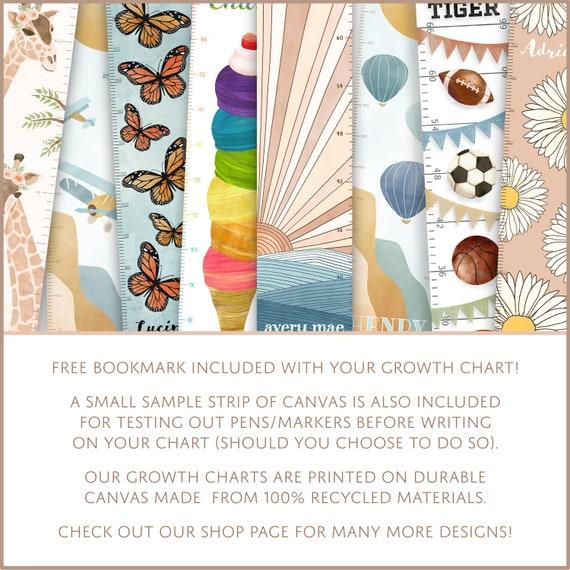 A cheerful growth chart tracks your little one’s milestones ‍in the Nursery Nook