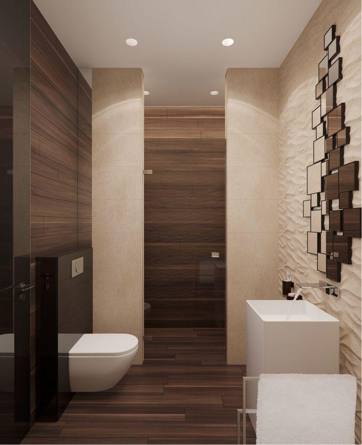 Use interesting textures‌ to create depth within your ​wooden bathroom design