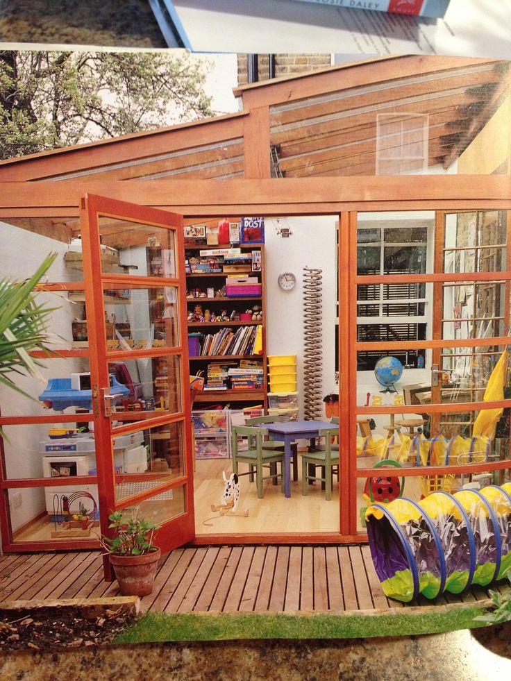 Create a play zone for kids on your Screened Porch