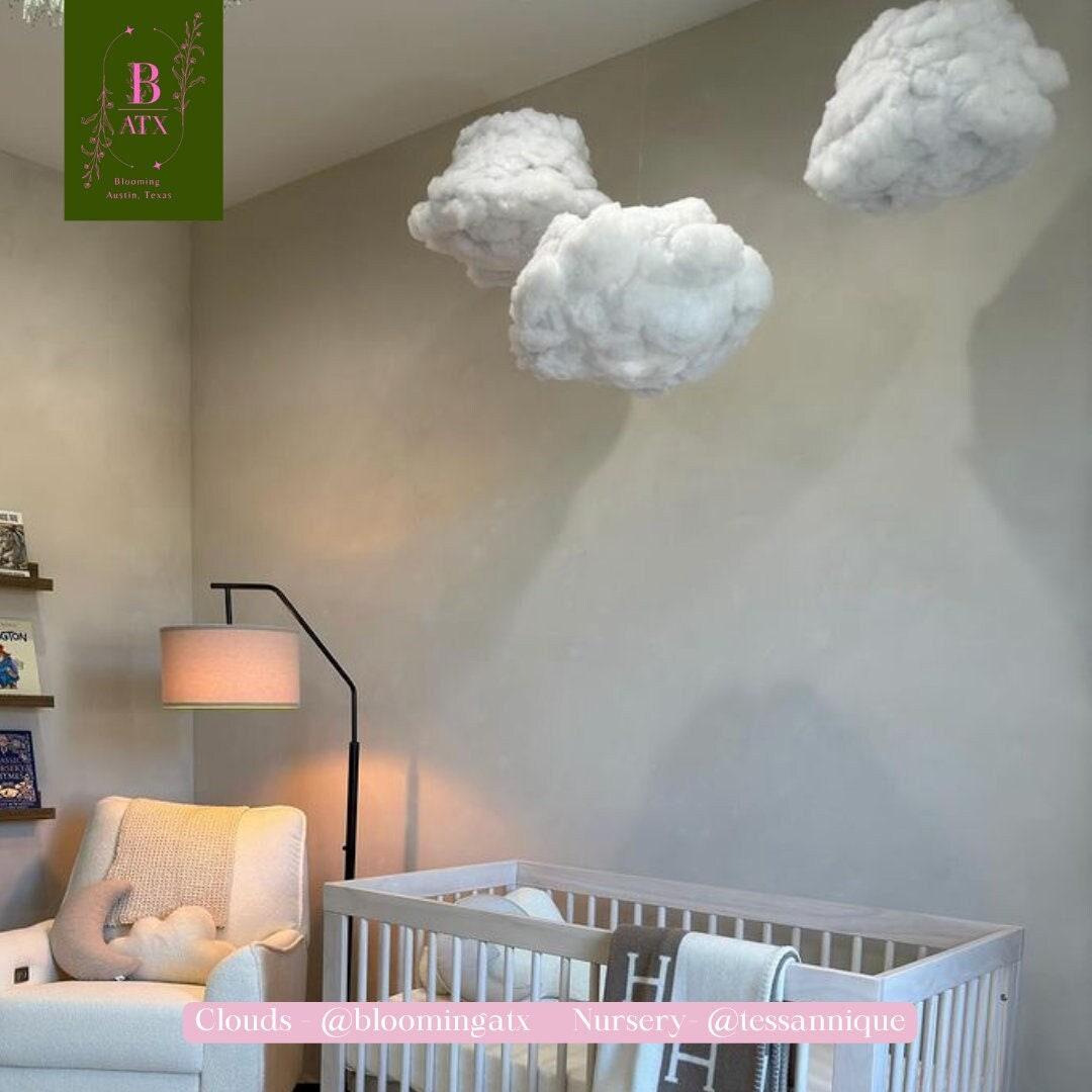 Dreamy Clouds: Soften your nursery with plush clouds and ⁤serene color​ palettes