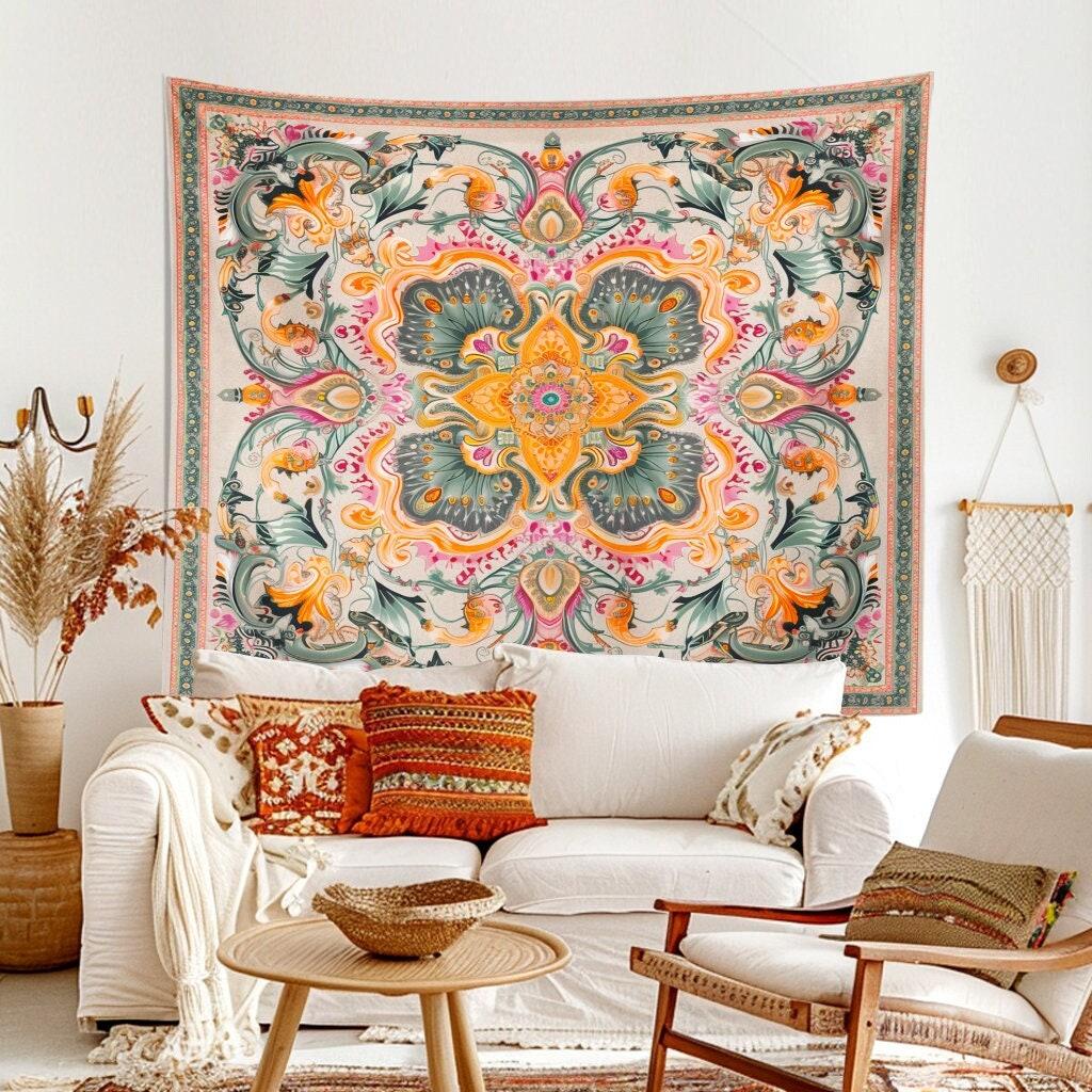 Fabric wall hangings bring softness and ‌artistry to your Boho⁤ Living Room