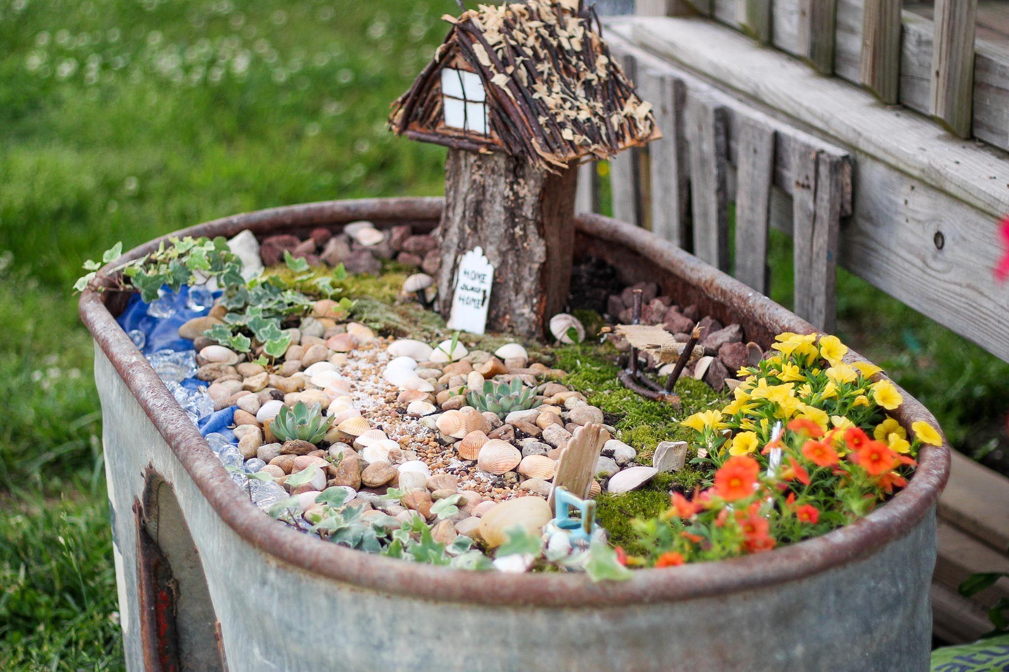 Transform your backyard with a whimsical fairy ⁤garden design