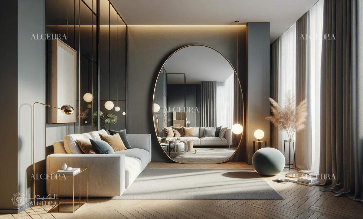 Use mirrors strategically ⁢to amplify light ​in your interior design