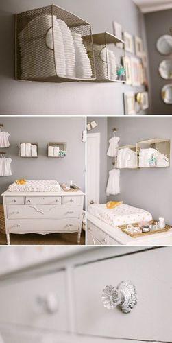 Stylish storage solutions keep your Nursery Nook ‌organized and free of clutter