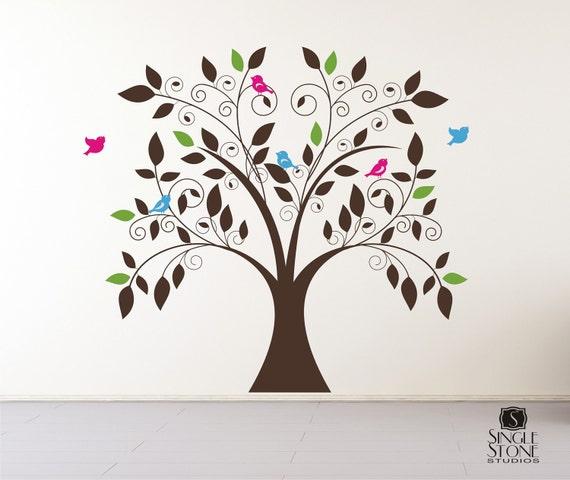 Add whimsical ​wall decals to enhance your​ small nursery ​decor