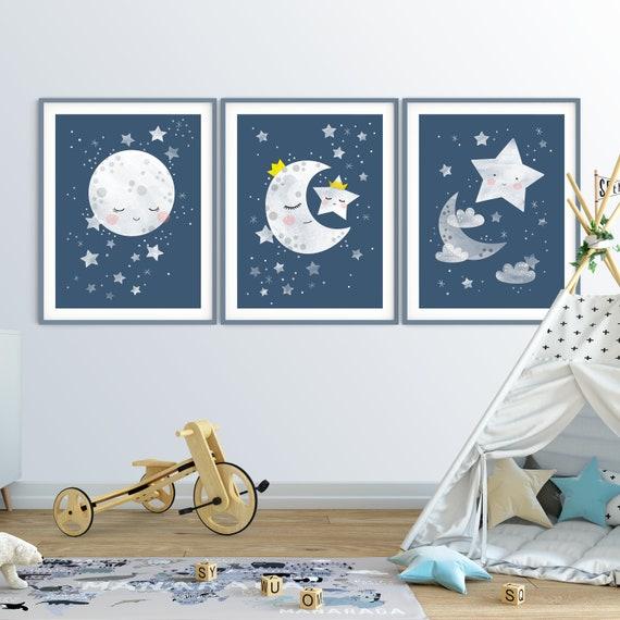 Starry Night: Create a celestial nursery ‌filled with twinkling stars and moons