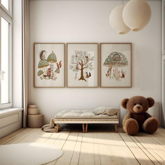 Whimsical wall art to spark⁣ imagination in your Nursery Nook