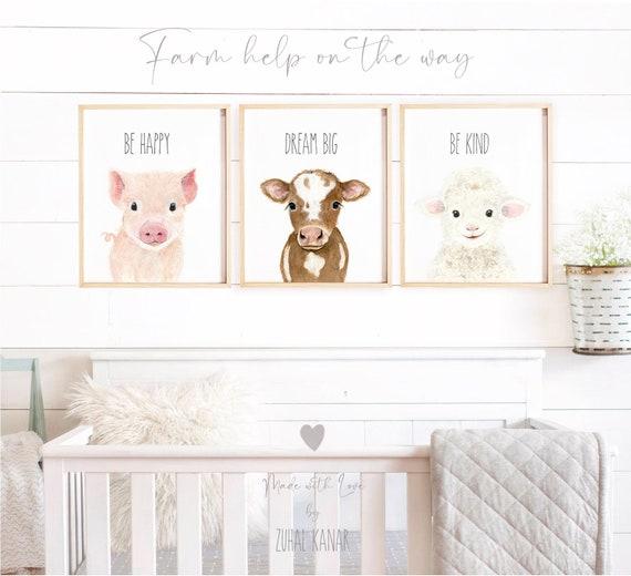 Charming ‌Farmyard: Bring‍ the farm to ​your⁢ nursery​ with playful decor