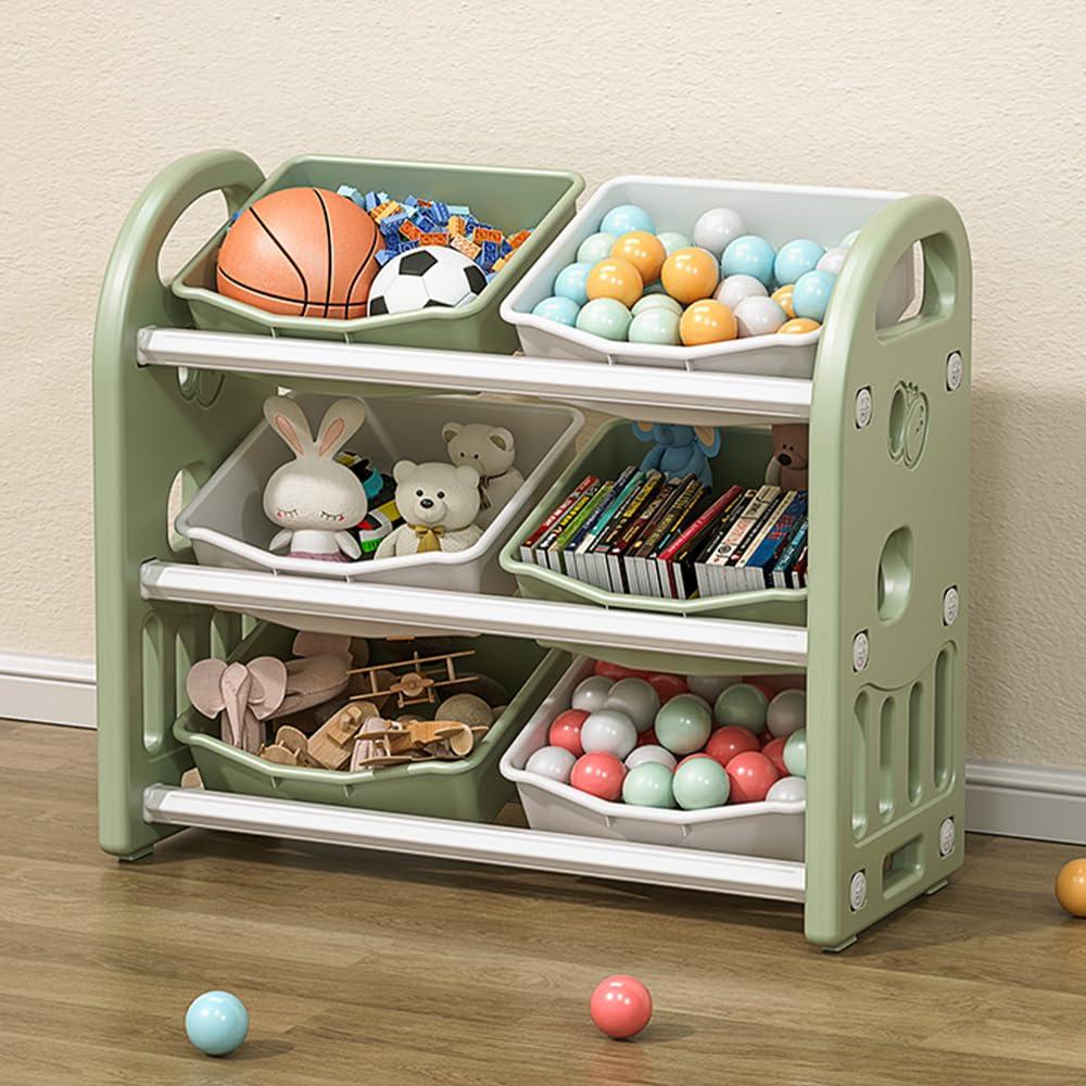 Storage bins help keep essentials⁢ organized in your Nursery Nook