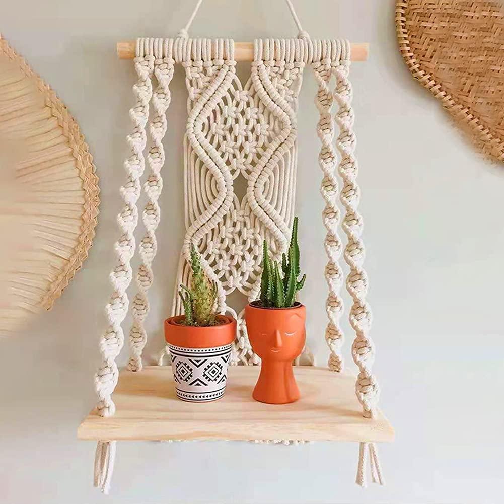 Macramé ‍plant hangers to‌ add texture ⁢to ‍your boho⁤ bathroom