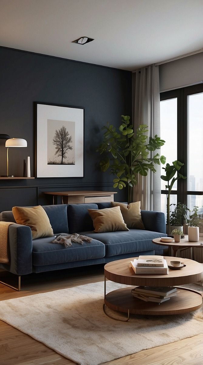 24 Inspiring Ideas for a Refreshing Blue Living Room