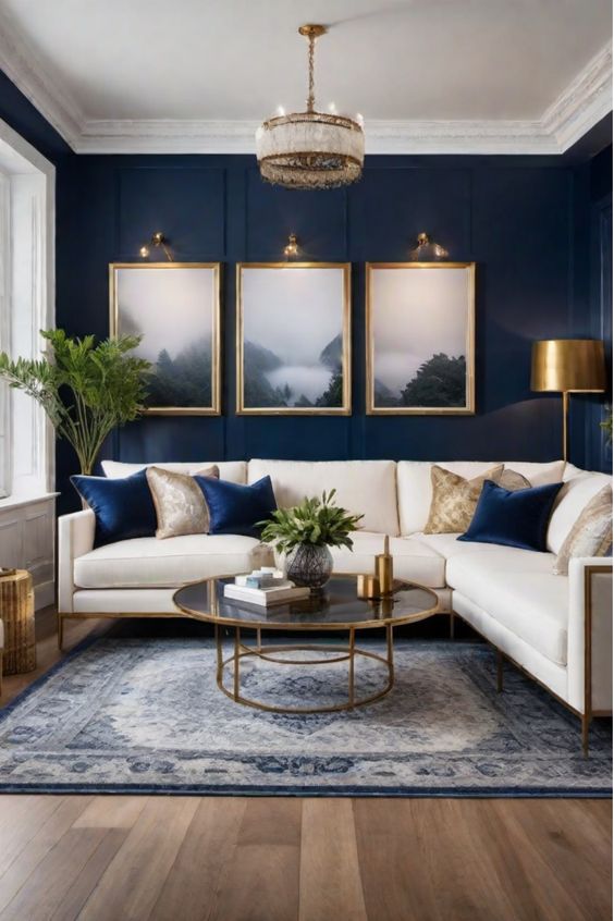 Inspiring Ideas for a Beautiful Blue Living Room