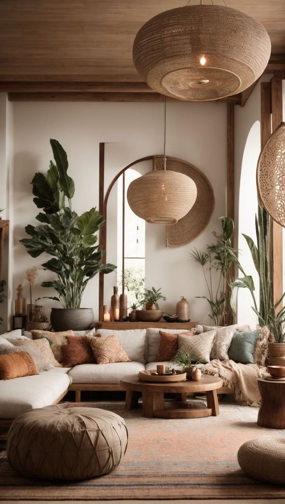 24 Inspiring Ideas for a Stylish Boho Living Room Oasis