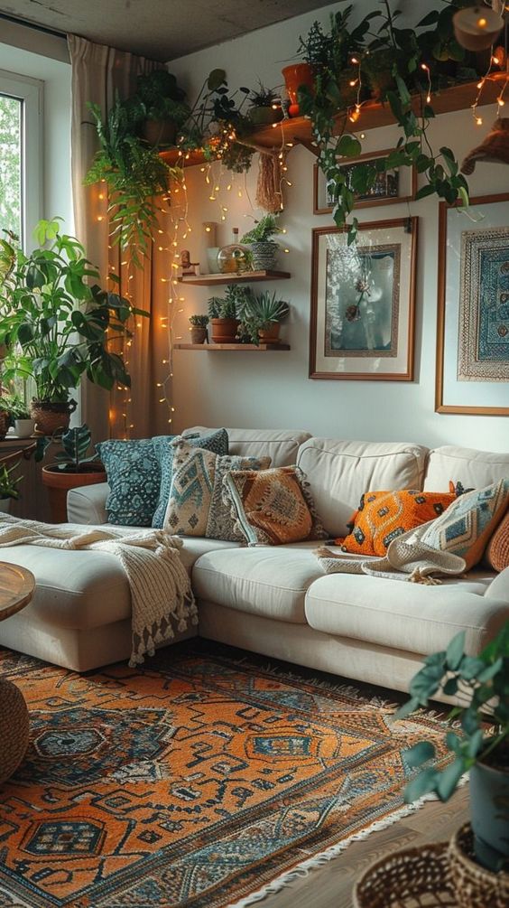 Inspiring Ideas for a Cozy Boho Living Room Makeover