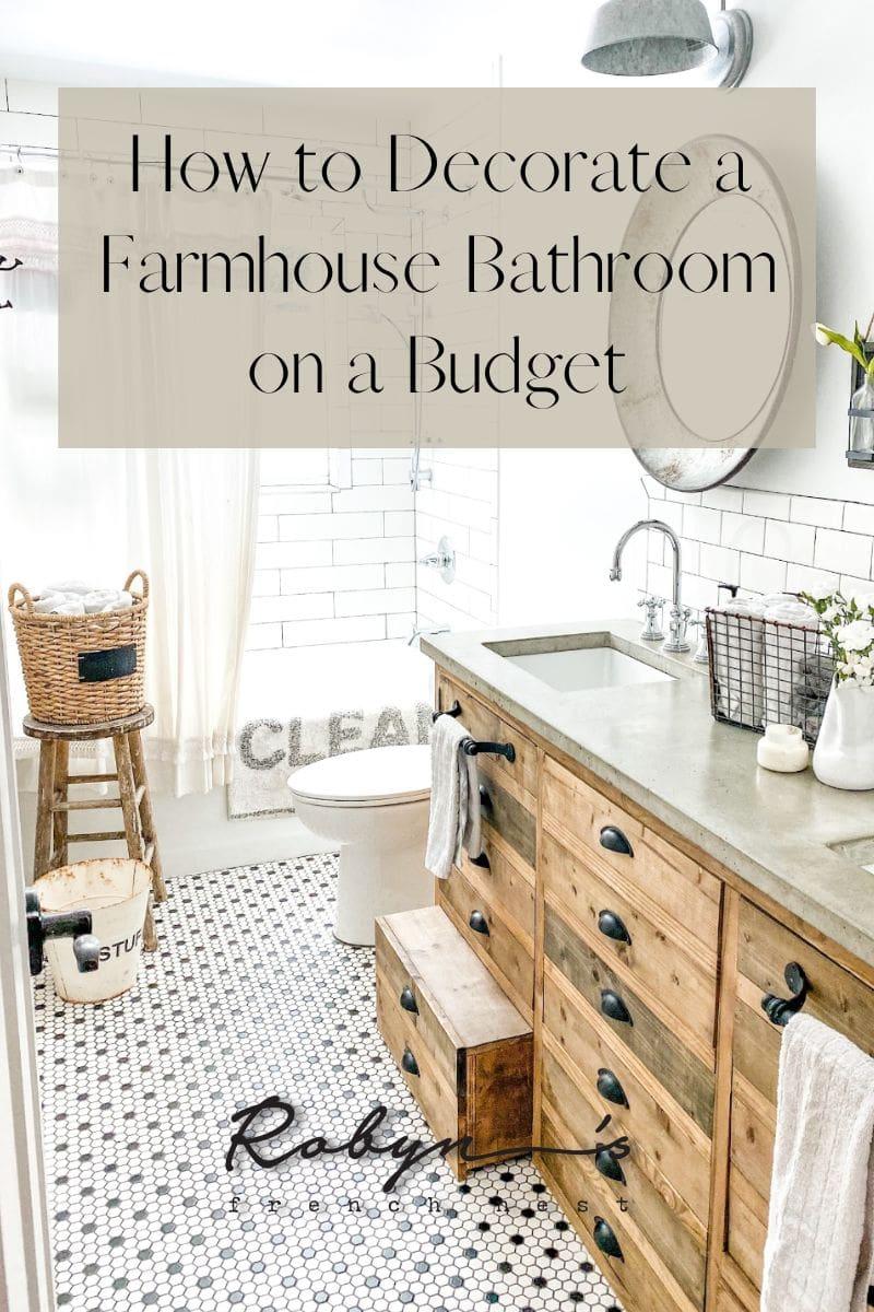 Infuse farmhouse charm ⁣with quirky,‌ whimsical accents in your bathroom