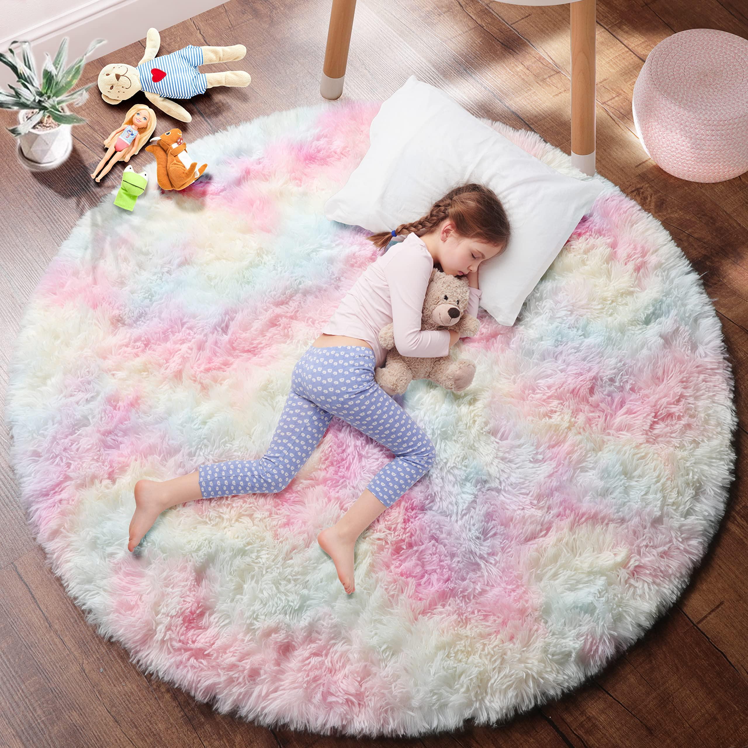 Plush area ⁤rug: Add warmth and ‍comfort to your‌ Nursery ⁢Nook floor