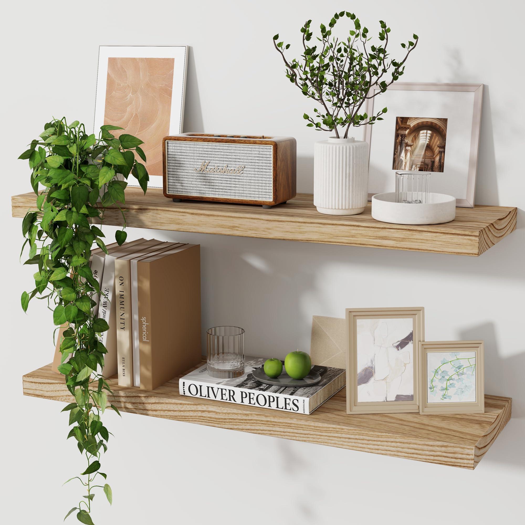 Opt for reclaimed wood shelves to display⁤ your‌ favorite bath essentials in a wooden bathroom