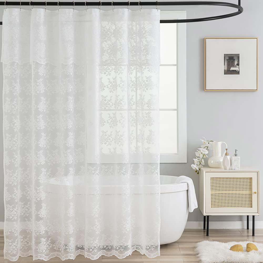 Finish off with a touch ‌of lace to ​bring a soft femininity to your ⁢farmhouse bathroom