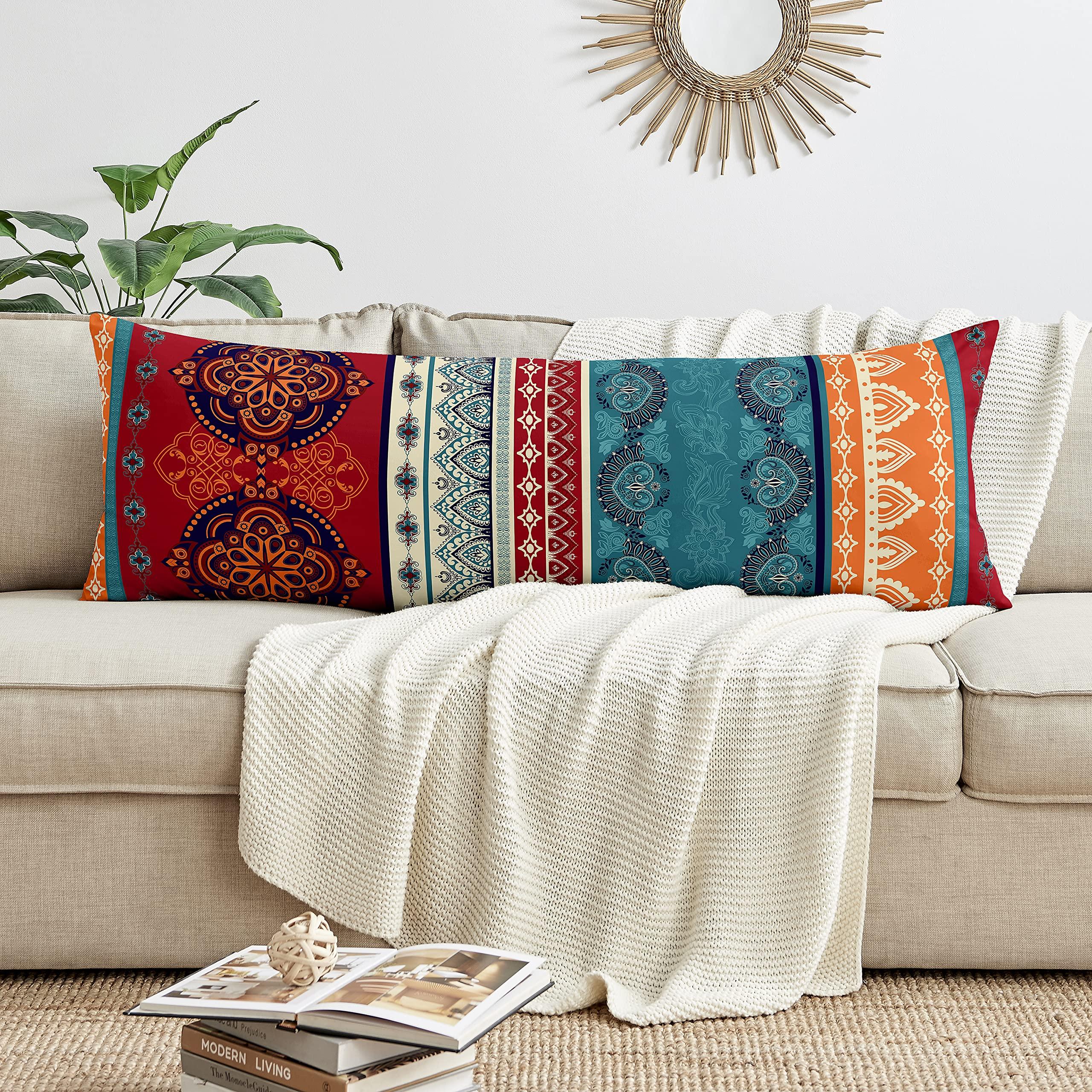 Use‌ comfortable ​throws‍ and pillows with ethnic patterns in your​ Boho⁢ Living Room