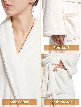 Soft towels and plush robes for comfort in your chalet bathroom