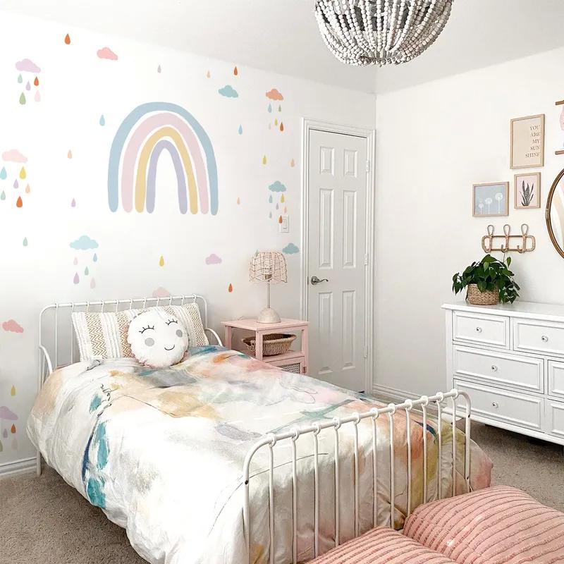 Rainbow Dreams: Brighten your nursery ⁢with vibrant rainbow colors