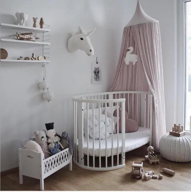 Opt for multifunctional furniture in your small nursery space