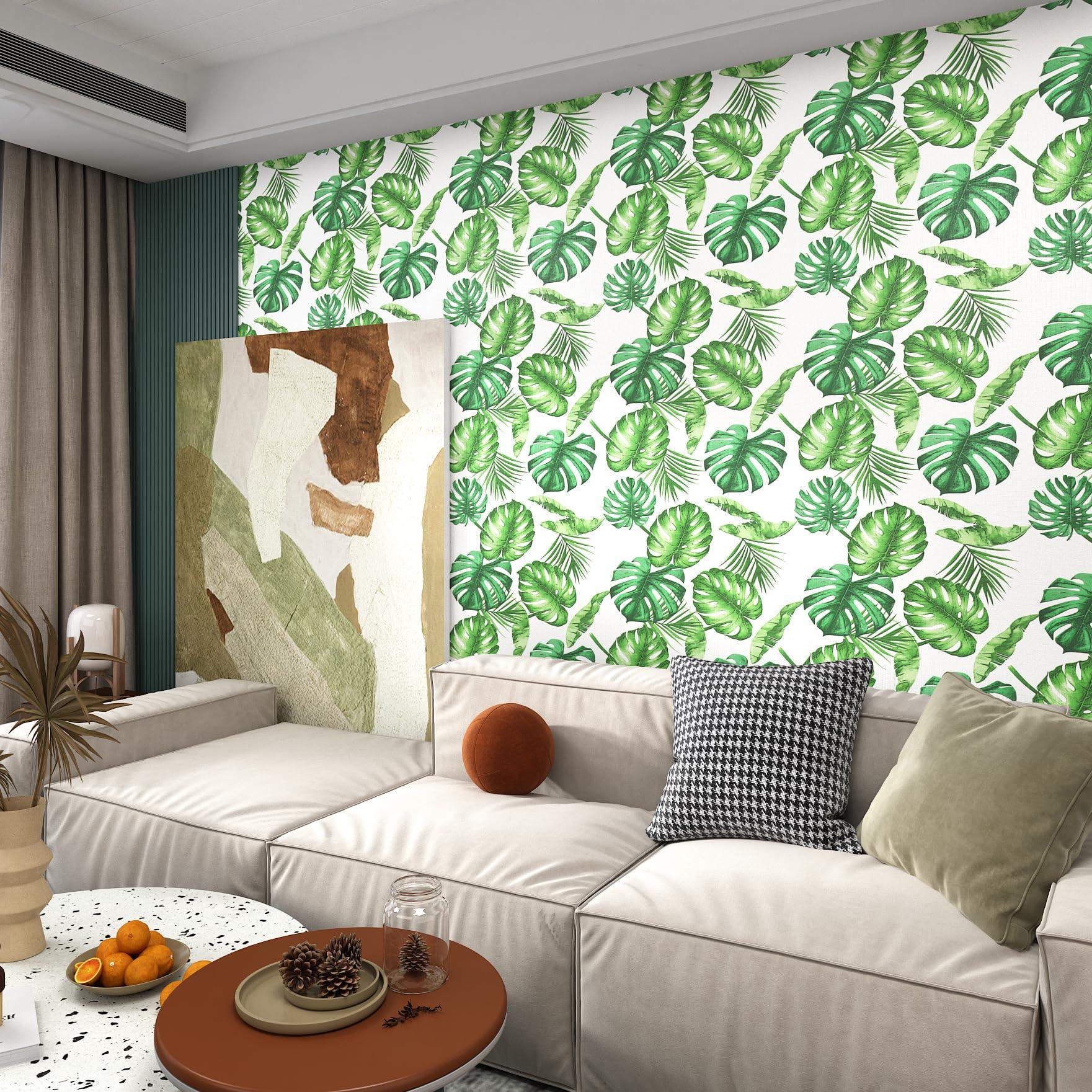 Tropical Bedroom: Bring vibrant​ greens and floral prints ⁤indoors