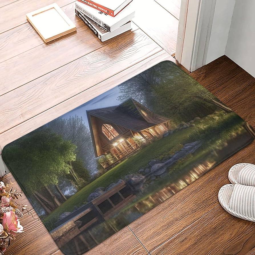 Soft rugs provide comfort underfoot in your Chalet ⁣Bathroom