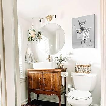 Create ​a cozy reading nook with⁣ a simple⁢ chair in your ​farmhouse bathroom corner