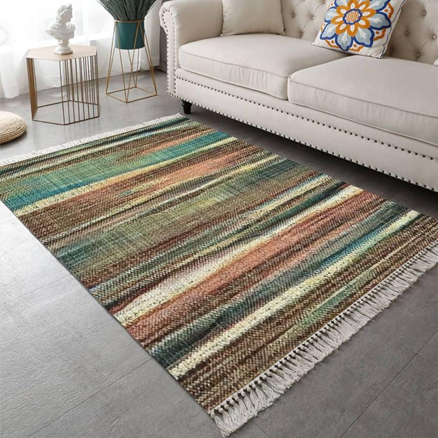 Incorporate woven textures through rugs and throws⁤ in‌ your ‌earthy⁤ living room design