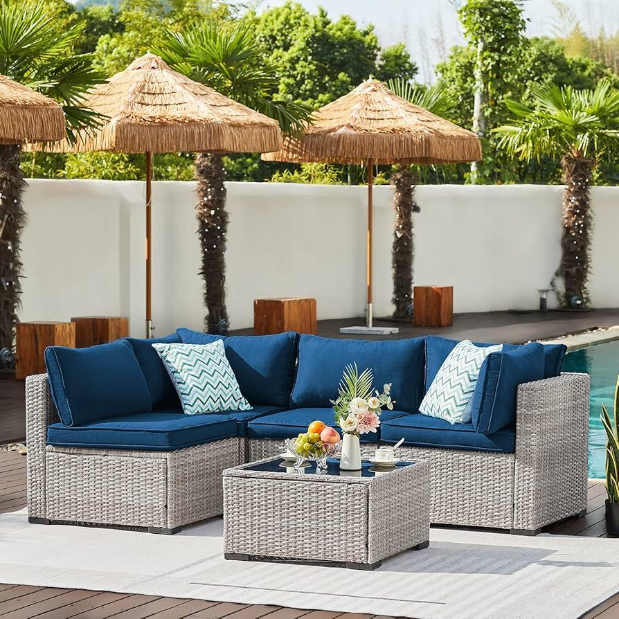 Combine nature and ⁢comfort ⁤with⁤ a backyard outdoor sofa set