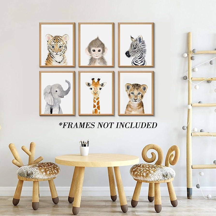 Select⁢ adorable animal-themed decor to bring joy to your nursery nook