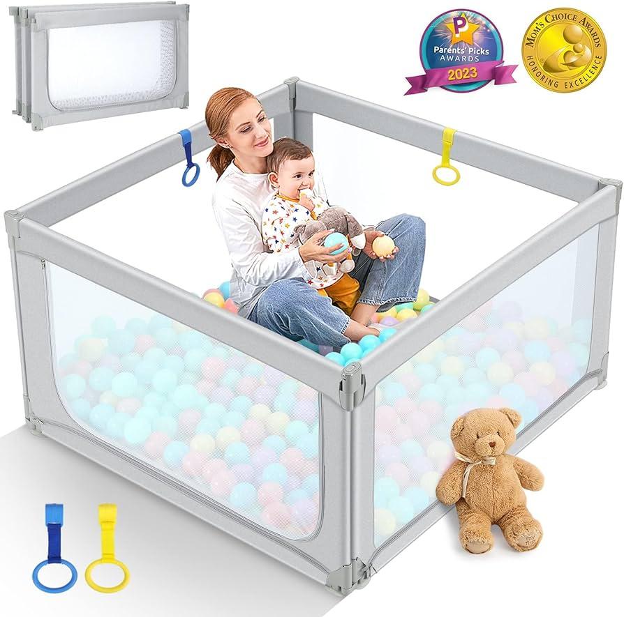 Use a small foldable playpen⁢ during playtime in your small nursery