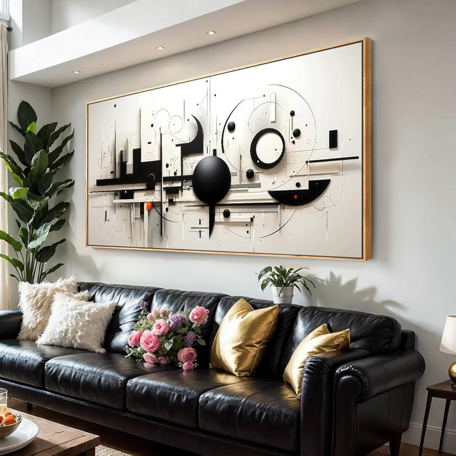 Artistic wall art⁢ transforms‍ your Contemporary Living ​Rooms ​ambiance