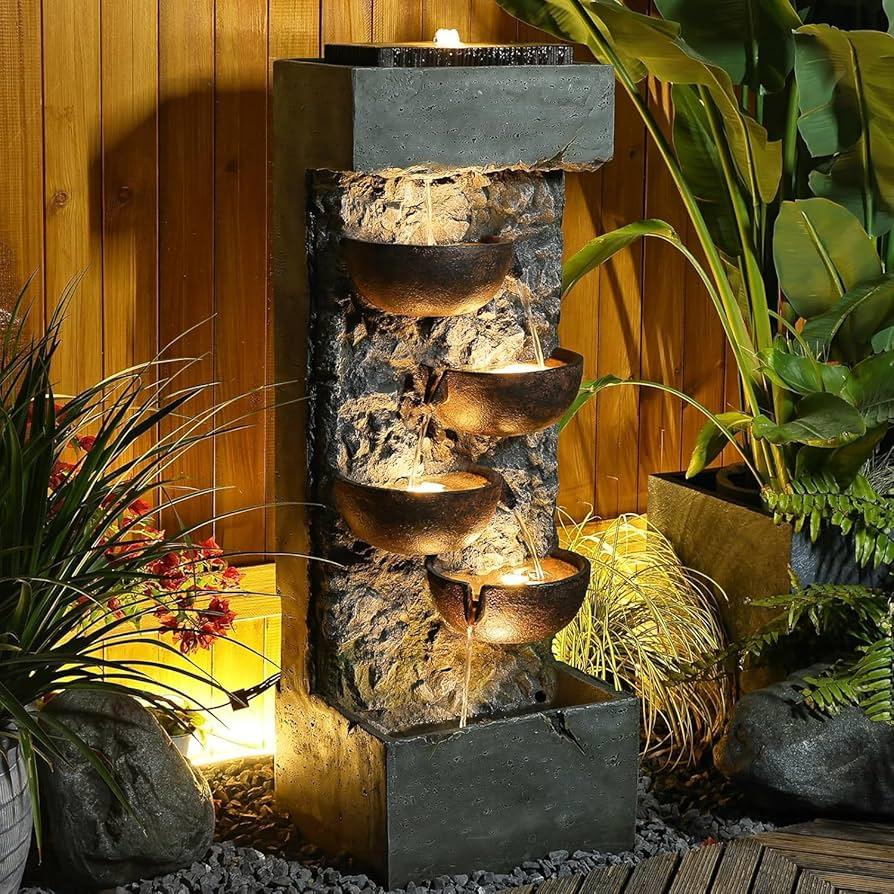 Incorporate a water feature or indoor fountain ⁣for calming sounds in your Earthy Living Room