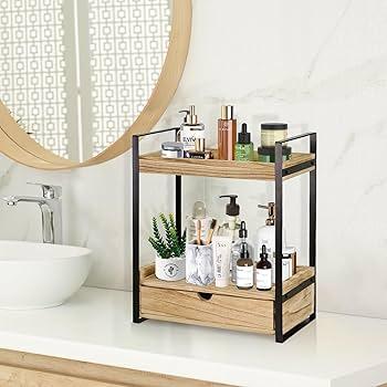 Style your countertop with ⁣chic⁣ trays for ​organization‍ in⁢ your Farmhouse Bathroom