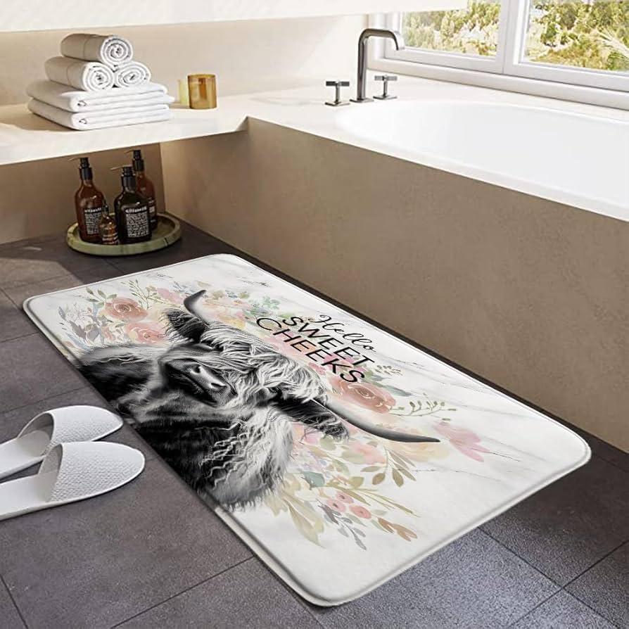 Utilize cheerful ⁤prints for bath mats that​ infuse personality into your Farmhouse Bathroom