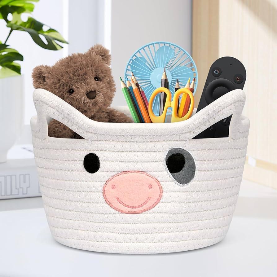 Adorable ‍storage baskets keep toys organized, ensuring a tidy nursery⁤ nook for playtime