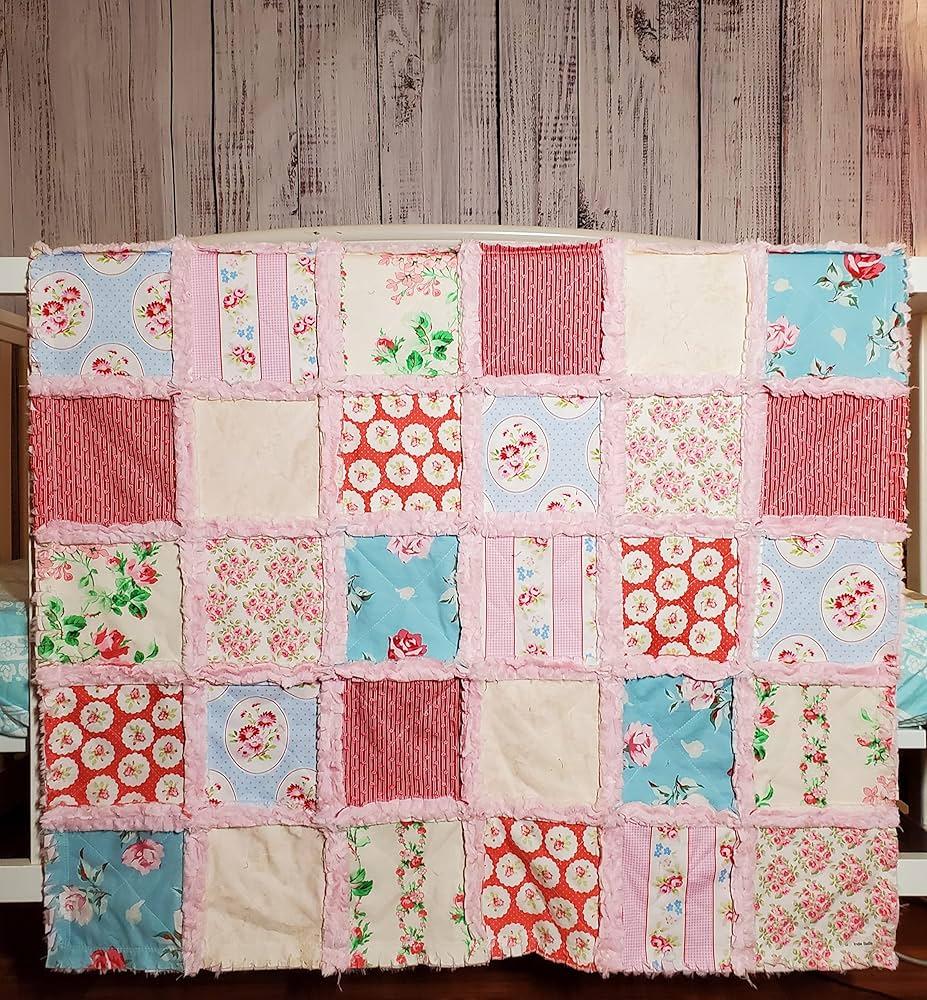 Handmade quilts provide warmth and a personal touch to your nursery nooks ambiance