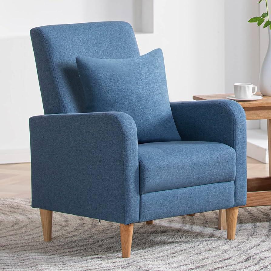 Add a blue accent chair to⁢ enhance seating options