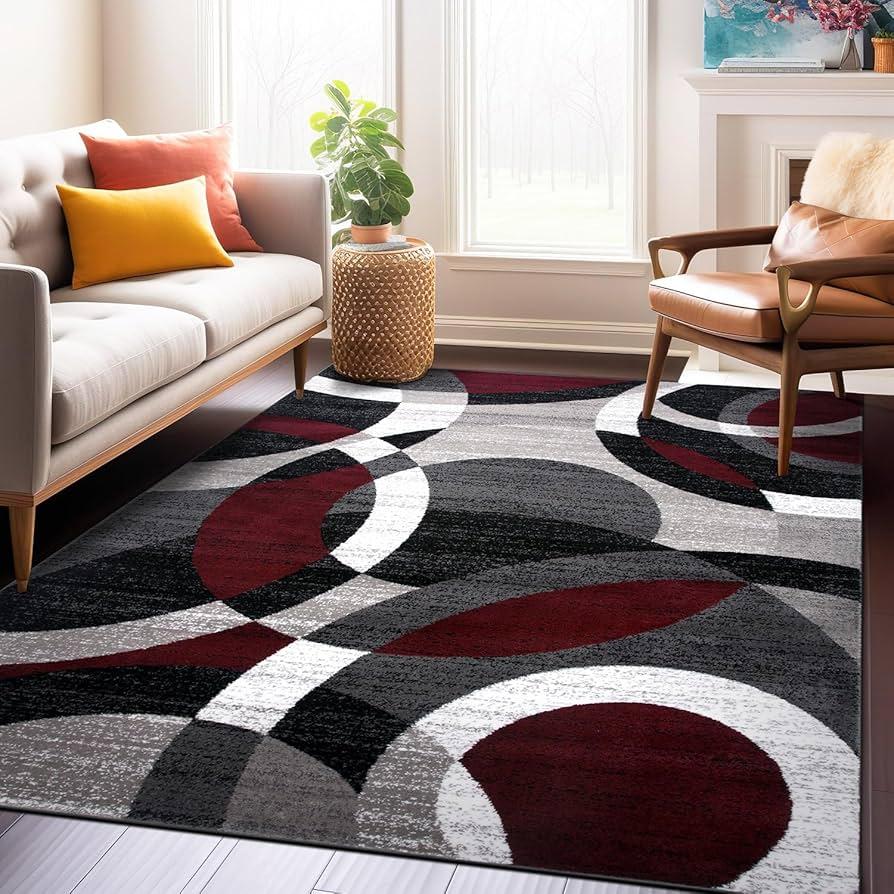 Add‍ a bold area‌ rug to define spaces within your⁤ contemporary living room