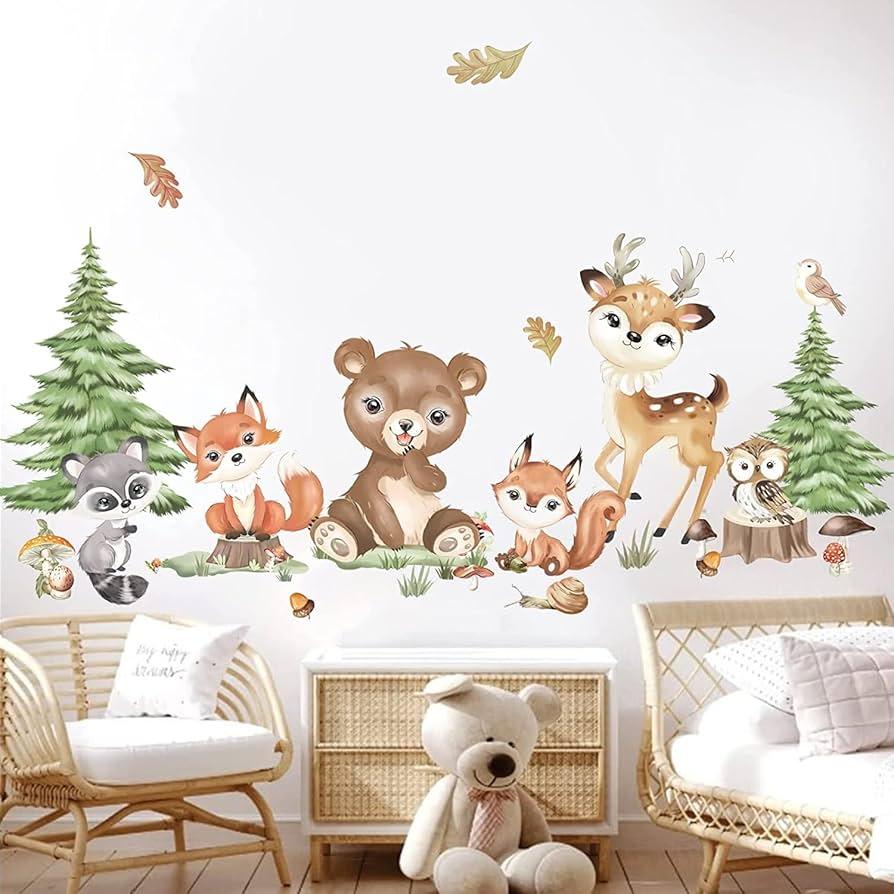 Use‌ wall decals ‍to introduce fun themes in your Nursery Nook without ‍permanent commitment