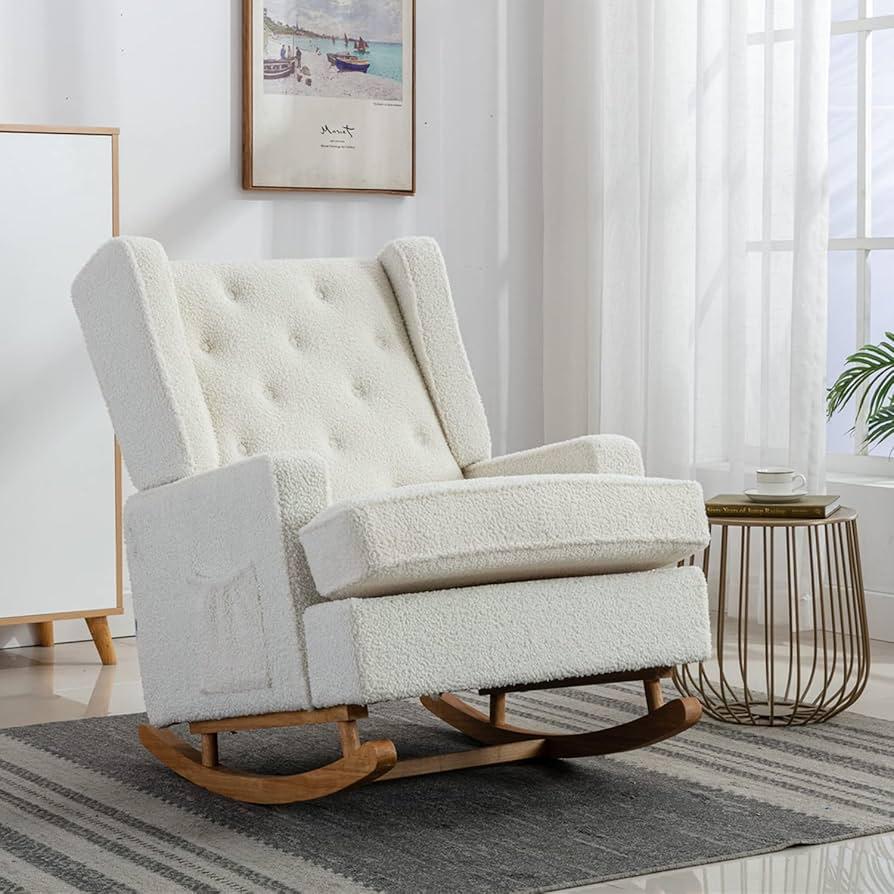 Add ⁣a comfortable rocking ⁢chair for soothing‌ moments in your Nursery Nook