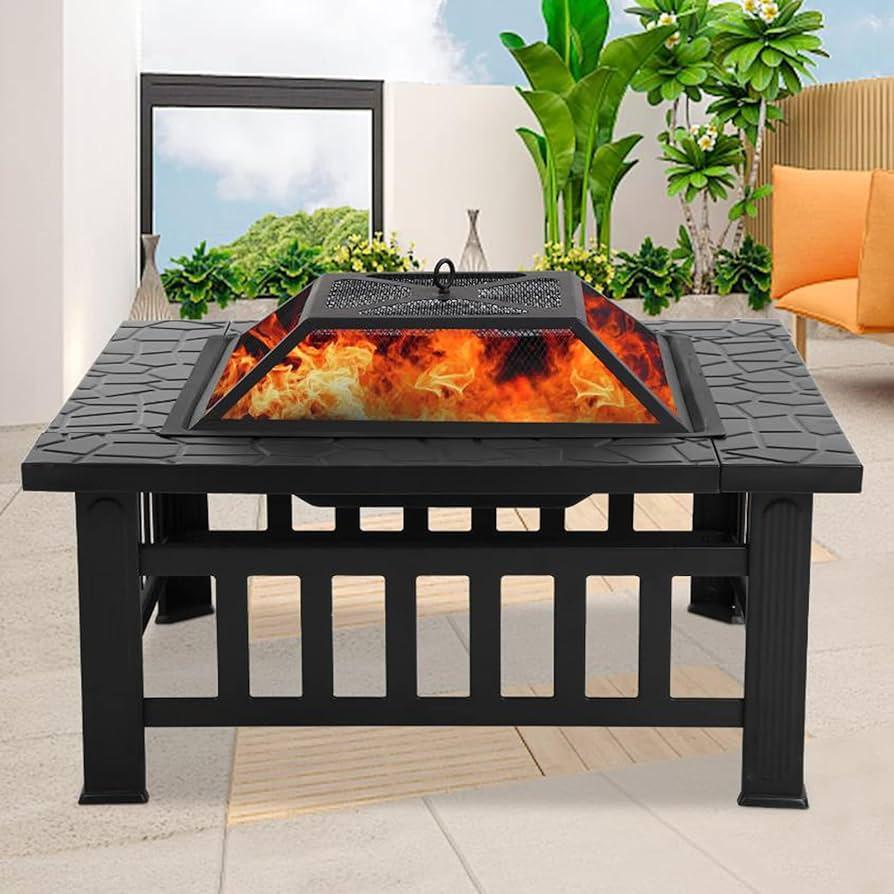 Add‌ a portable fire pit for outdoor gatherings on your Screened Porch