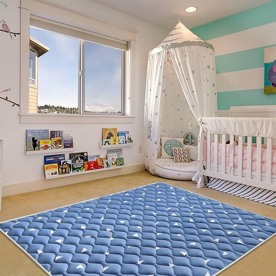 Versatile play mat: Encourage exploration right in your Nursery Nook