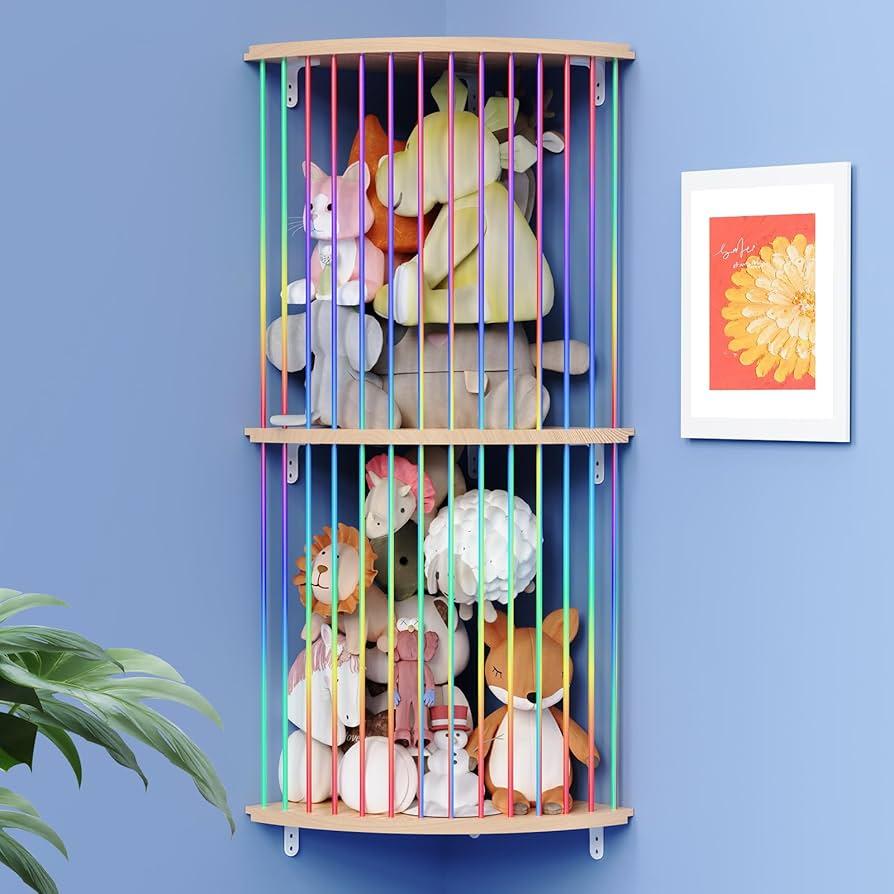 Use vertical storage solutions for⁤ toys‌ in your⁢ small nursery