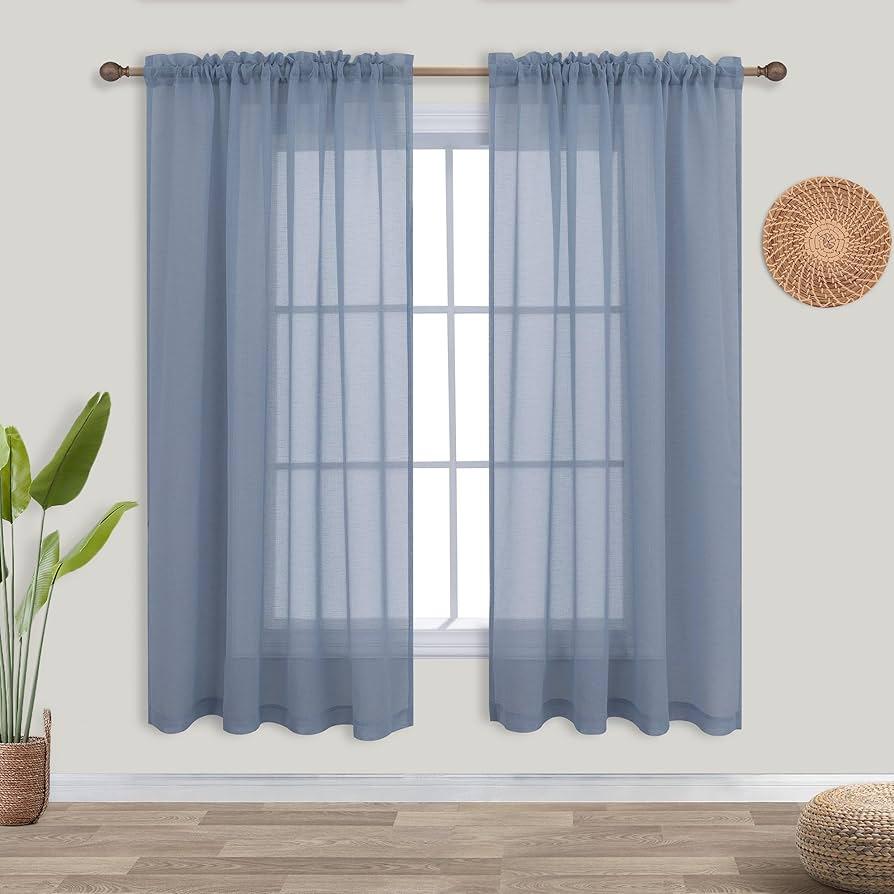 Opt for light curtains to ⁣brighten your small nursery