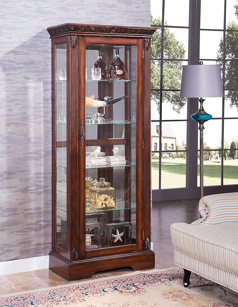 Display‍ collectibles in a glass cabinet to highlight history ‌in your vintage‍ living room