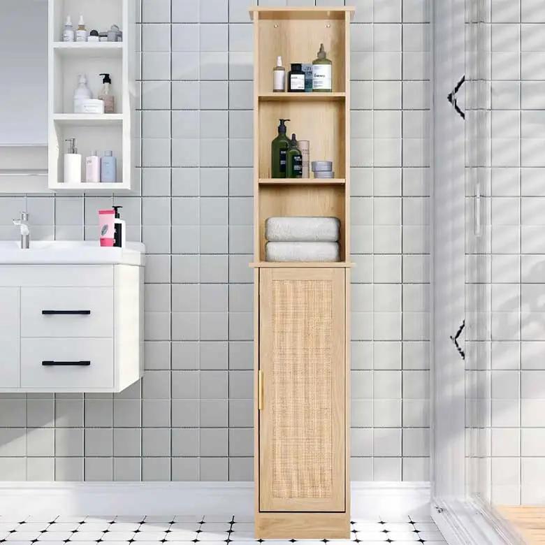 Opt for wooden ⁣storage solutions to enhance functionality in your wooden bathroom