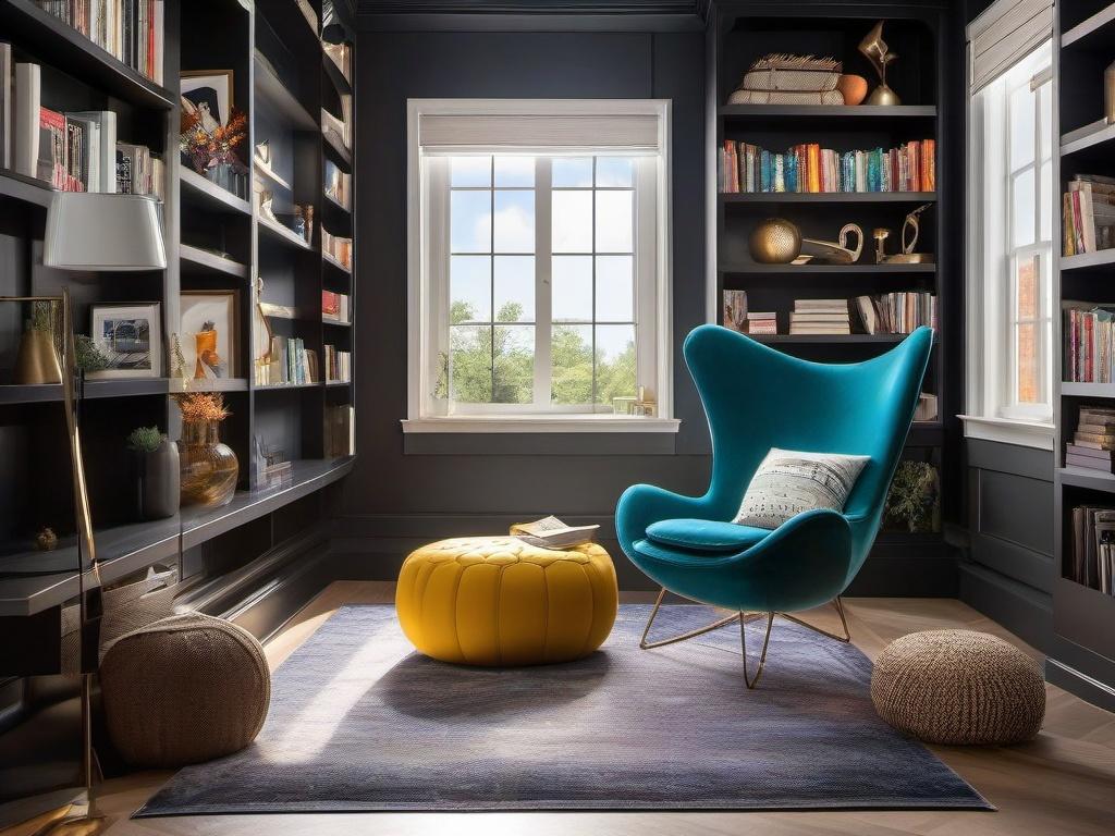 Create a reading nook​ with a comfortable​ chair nestled​ in your​ earthy⁣ living⁤ room